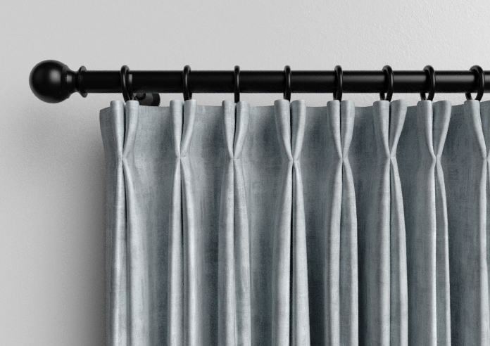 Laura Ashley Whinfell, Silver - Made to Measure Curtains - Image 10